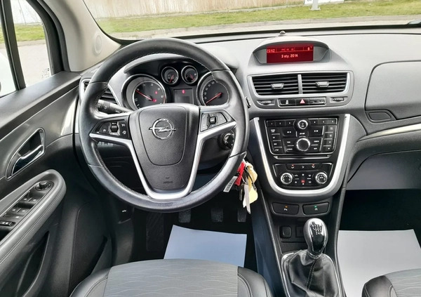 Opel Mokka cena 38500 przebieg: 152148, rok produkcji 2015 z Andrychów małe 137